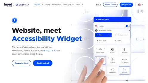Thumbnail of UserWay Widget project